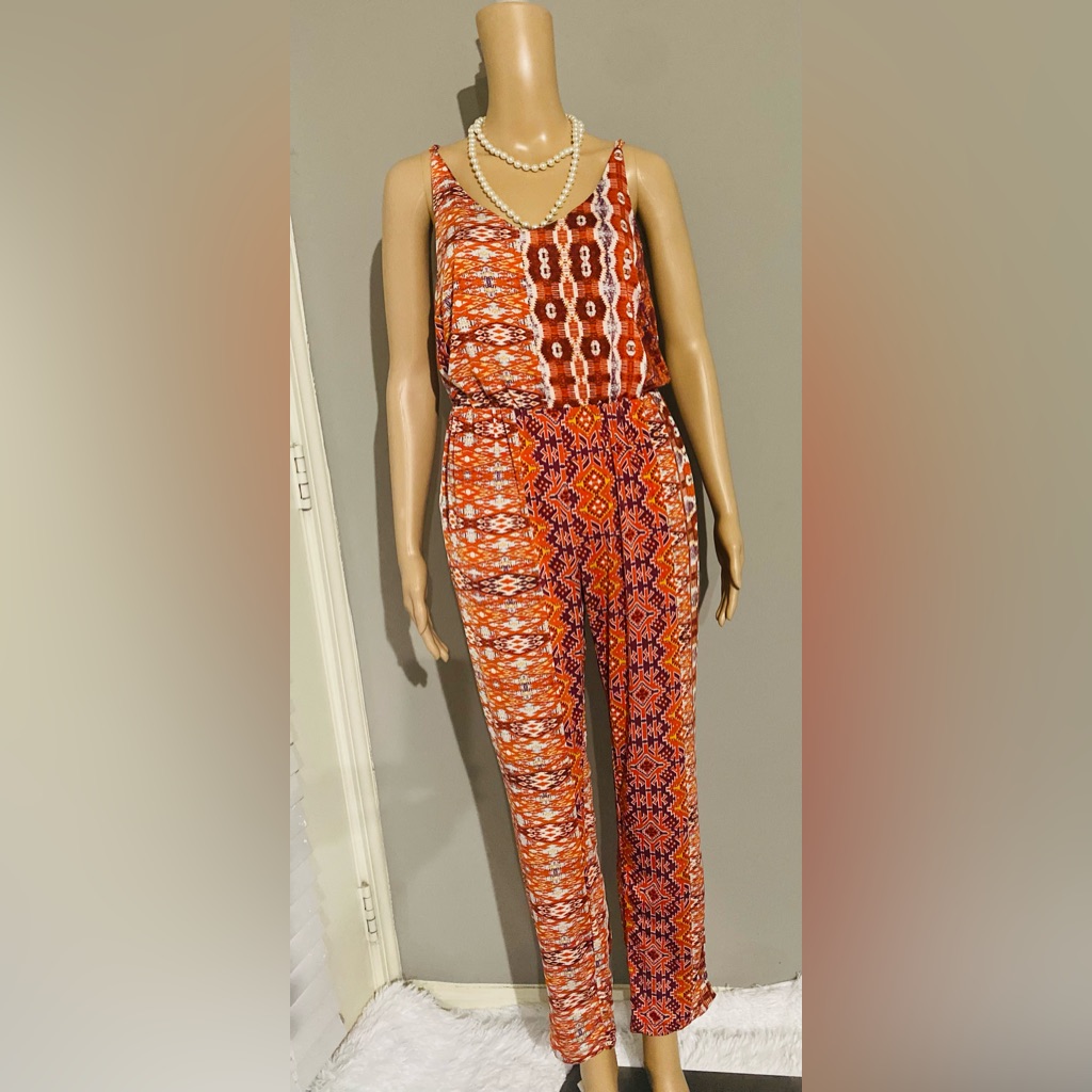 Jumpsuit With Spaghetti Straps Brand New 23 Shipping